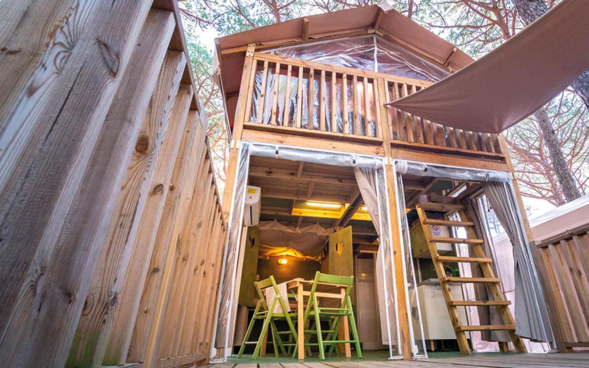 Camping Il Capannino Glamping Village Марина-ди-Биббона Экстерьер фото